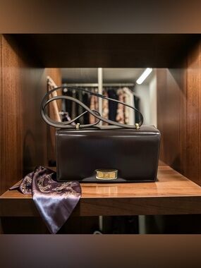 Vintage Authentic Rare Minimalist luxury ESCADA bag